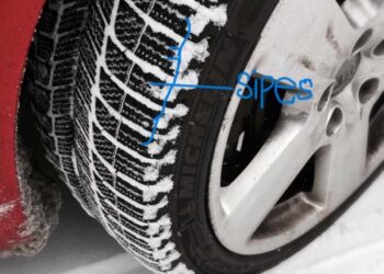 Snow tire sipes explained